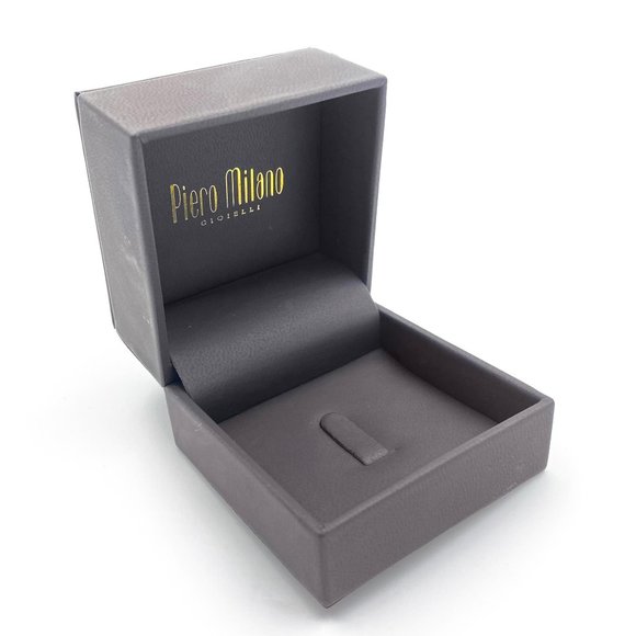 Piero Milano White & Black Diamond Crossover Ring 18k Rose Gold 1.04cttw Size 8 - Picture 2 of 6